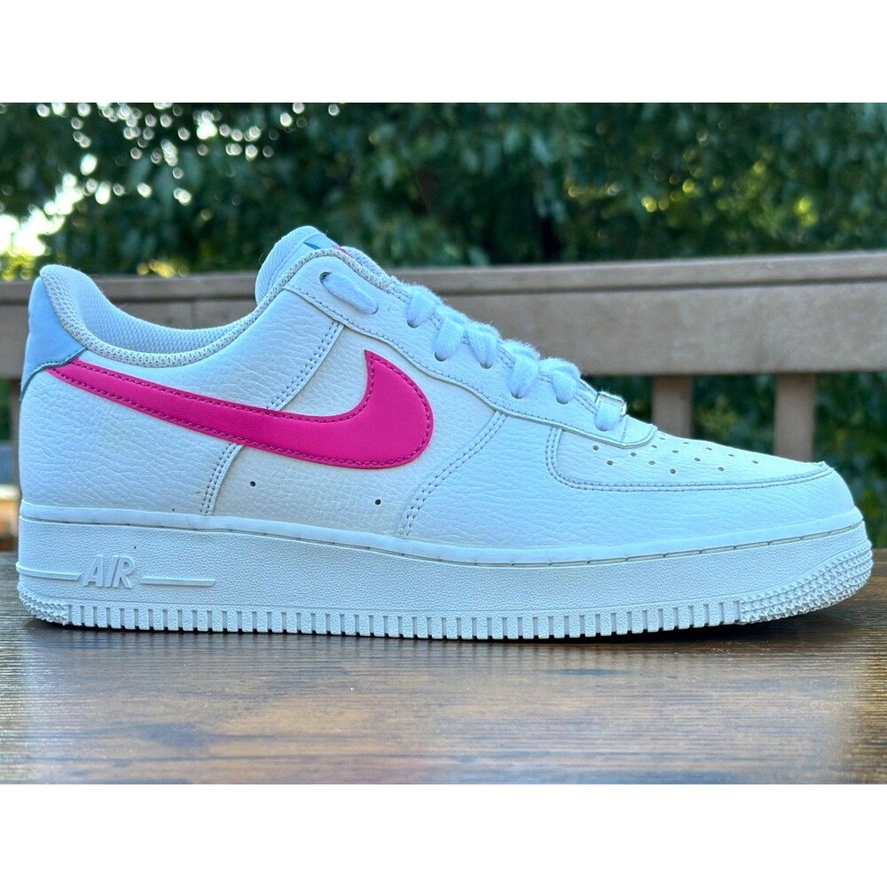Nike Air Force 1 '07 White Pink Foam CT4328-101 Women's Size 10 Sneakers